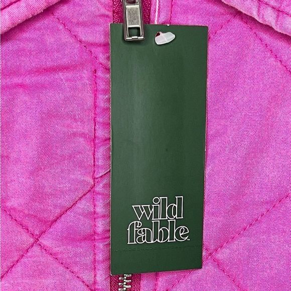 🌿NWT•Wild Fable•Quilted•Bomber Jacket•Size L• - Picture 7 of 13